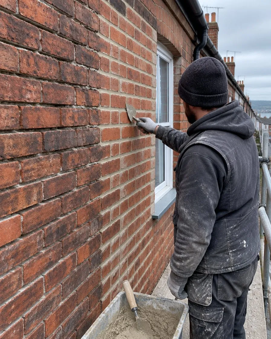 Brickwork and repointing in Bovey Tracey