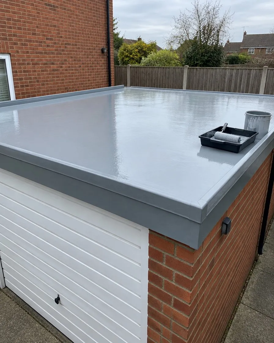 GRP fibreglass roofing in Bovey Tracey