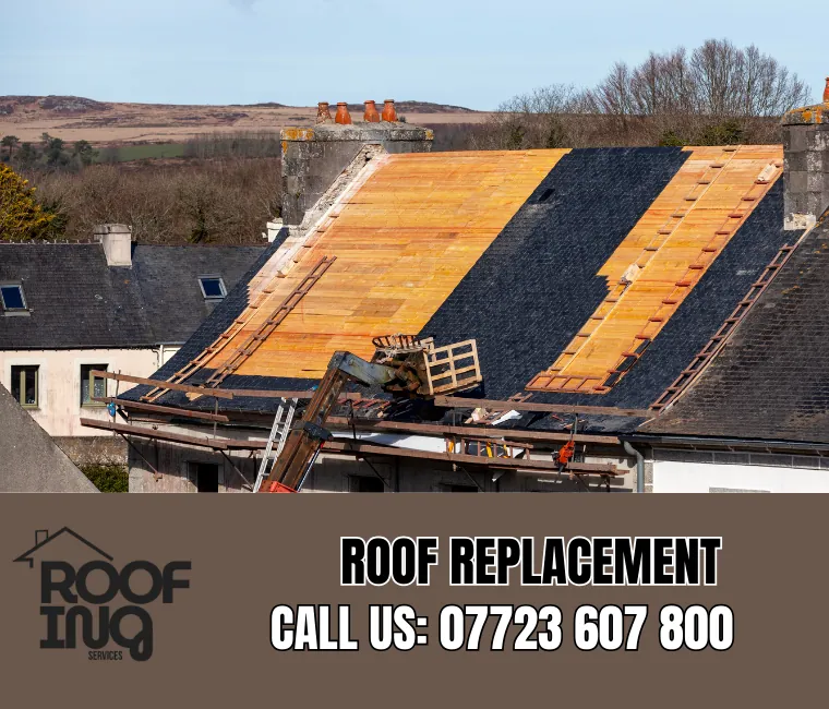 Complete roof replacement in Bovey Tracey